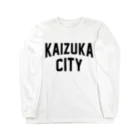 JIMOTOE Wear Local Japanの貝塚市 KAIZUKA CITY ロングスリーブTシャツ