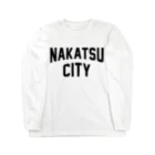 JIMOTOE Wear Local Japanの中津市 NAKATSU CITY Long Sleeve T-Shirt