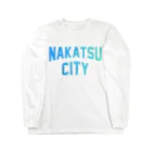 JIMOTOE Wear Local Japanの中津市 NAKATSU CITY Long Sleeve T-Shirt