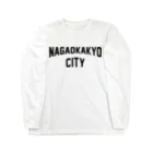 JIMOTOE Wear Local Japanの長岡京市 NAGAOKAKYO CITY ロングスリーブTシャツ