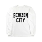 JIMOTOE Wear Local Japanの越前市 ECHIZEN CITY Long Sleeve T-Shirt