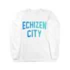 JIMOTOE Wear Local Japanの越前市 ECHIZEN CITY Long Sleeve T-Shirt