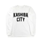 JIMOTOE Wear Local Japanの香芝市 KASHIBA CITY Long Sleeve T-Shirt