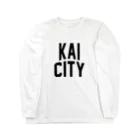 JIMOTOE Wear Local Japanの甲斐市 KAI CITY ロングスリーブTシャツ