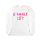 JIMOTOE Wear Local Japanの大田原市 OTAWARA CITY ロングスリーブTシャツ