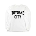 JIMOTOE Wear Local Japanの豊明市 TOYOAKE CITY Long Sleeve T-Shirt
