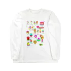 嬉々!! CREATIVEのmoe uchiyama / イタリア料理 Long Sleeve T-Shirt