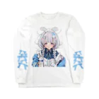 棉きのしの低脂肪ちゃん ロングスリーブTシャツ