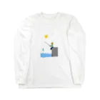 かふぇもかのshopののんびり釣りタイム Long Sleeve T-Shirt