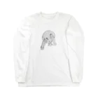 メンヘラ子ちゃんサブカル天使の暗闇まっしゅくんのマッシュヘアー Long Sleeve T-Shirt