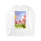 蛍石のI found the breath of spring in the park. Long Sleeve T-Shirt