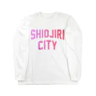 JIMOTOE Wear Local Japanの塩尻市 SHIOJIRI CITY Long Sleeve T-Shirt