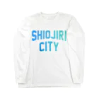 JIMOTOE Wear Local Japanの塩尻市 SHIOJIRI CITY Long Sleeve T-Shirt