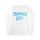 JIMOTOE Wear Local Japanの敦賀市 TSURUGA CITY Long Sleeve T-Shirt