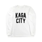 JIMOTOE Wear Local Japanの加賀市 KAGA CITY Long Sleeve T-Shirt