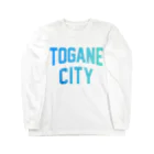 JIMOTOE Wear Local Japanの東金市 TOGANE CITY ロングスリーブTシャツ