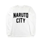 JIMOTOE Wear Local Japanの鳴門市 NARUTO CITY Long Sleeve T-Shirt