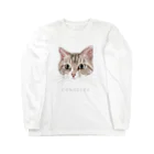 CONSOLER(コンソレ)のCONSOLER 猫 001  Long Sleeve T-Shirt