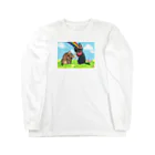 4696necoの仲良しにゃんこ Long Sleeve T-Shirt