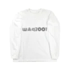 ホワホワのwAq2001 ロングスリーブTシャツ