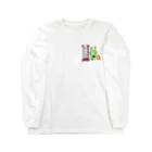 生物＝ケモノのヲ店のひっくりかえる Long Sleeve T-Shirt