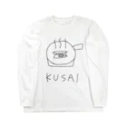 朽羊歯ゾーンの御高野TEAシャツ KUSAI ロングスリーブTシャツ