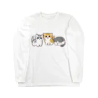 ふわにゃんshopののんびりにゃんず Long Sleeve T-Shirt