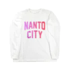 JIMOTOE Wear Local Japanの南砺市 NANTO CITY ロングスリーブTシャツ