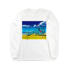 GALLERY misutawoのアメリカ ベニスビーチのライフガードステーション Long Sleeve T-Shirt