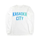 JIMOTOE Wear Local Japanの笠岡市 KASAOKA CITY ロングスリーブTシャツ