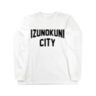 JIMOTOE Wear Local Japanの伊豆の国市 IZUNOKUNI CITY ロングスリーブTシャツ