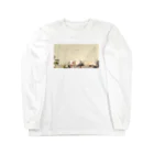 あべこのお店 の猫お昼寝 Long Sleeve T-Shirt