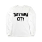 JIMOTOE Wear Local Japanの館山市 TATEYAMA CITY ロングスリーブTシャツ