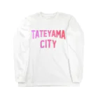 JIMOTOE Wear Local Japanの館山市 TATEYAMA CITY ロングスリーブTシャツ