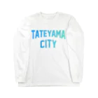 JIMOTOE Wear Local Japanの館山市 TATEYAMA CITY Long Sleeve T-Shirt