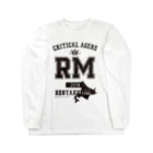 レゲエくんショップのCRITICAL AGERS RM（ブラックロゴ） ロングスリーブTシャツ