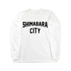 JIMOTOE Wear Local Japanの島原市 SHIMABARA CITY ロングスリーブTシャツ