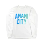 JIMOTOE Wear Local Japanの奄美市 AMAMI CITY ロングスリーブTシャツ