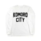 JIMOTOE Wear Local Japanの小諸市 KOMORO CITY Long Sleeve T-Shirt