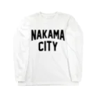 JIMOTOE Wear Local Japanの中間市 NAKAMA CITY ロングスリーブTシャツ