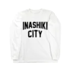 JIMOTOE Wear Local Japanの稲敷市 INASHIKI CITY ロングスリーブTシャツ