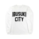 JIMOTOE Wear Local Japanの指宿市 IBUSUKI CITY ロングスリーブTシャツ