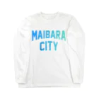 JIMOTOE Wear Local Japanの米原市 MAIBARA CITY Long Sleeve T-Shirt
