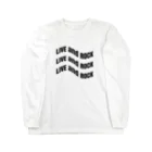 L&RのL&R  LIVE and ROCK Long Sleeve T-Shirt