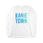 JIMOTOE Wear Local Japanの蟹江町 KANIE TOWN ロングスリーブTシャツ