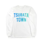 JIMOTOE Wear Local Japanの津幡町 TSUBATA TOWN Long Sleeve T-Shirt