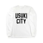 JIMOTOE Wear Local Japanの臼杵市 USUKI CITY Long Sleeve T-Shirt