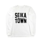 JIMOTOE Wear Local Japanの精華町 SEIKA TOWN Long Sleeve T-Shirt