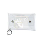 GOODS SHOP【そぞろな小窓】 SUZURI店の【寄席】《紫》 Mini Clear Multipurpose Case