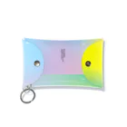 colorful confettiの公式グッズショップのミニクリアマルチケース（GLITTER） Mini Clear Multipurpose Case